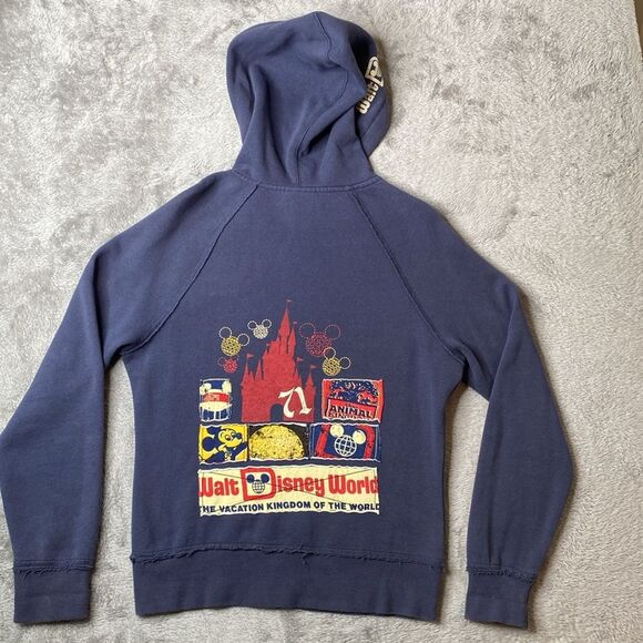 Disney Parks Walt Disney World Animal Kingdom Hoodie Zip Up Sweatshirt - Picture 2 of 7